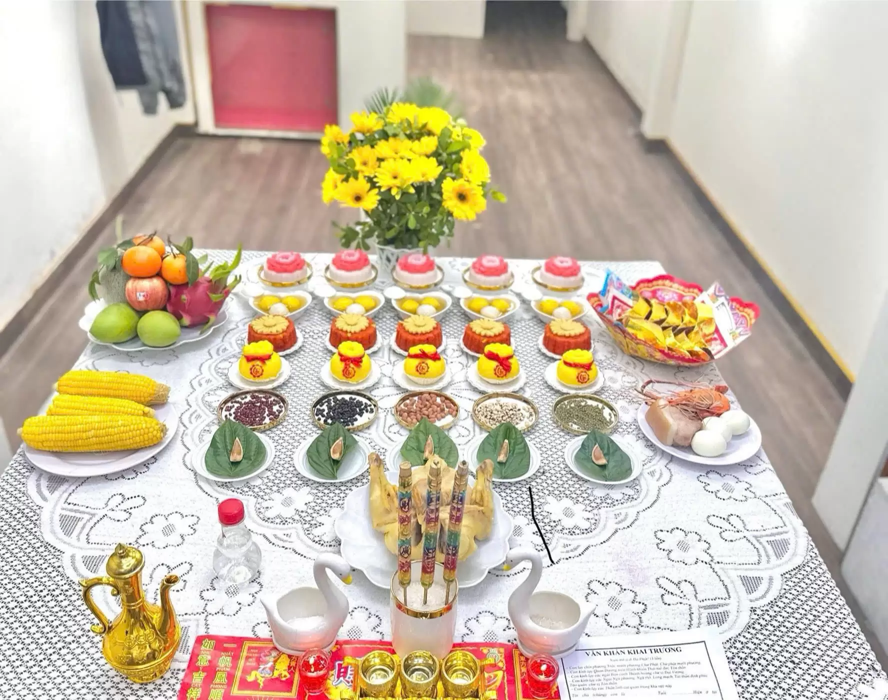 Dịch Vụ Mâm Cúng Trọn Gói Tại Huyện Châu Phú – Giao Tận Nơi, Đầy Đủ Lễ Vật, Giá Hợp Lý
