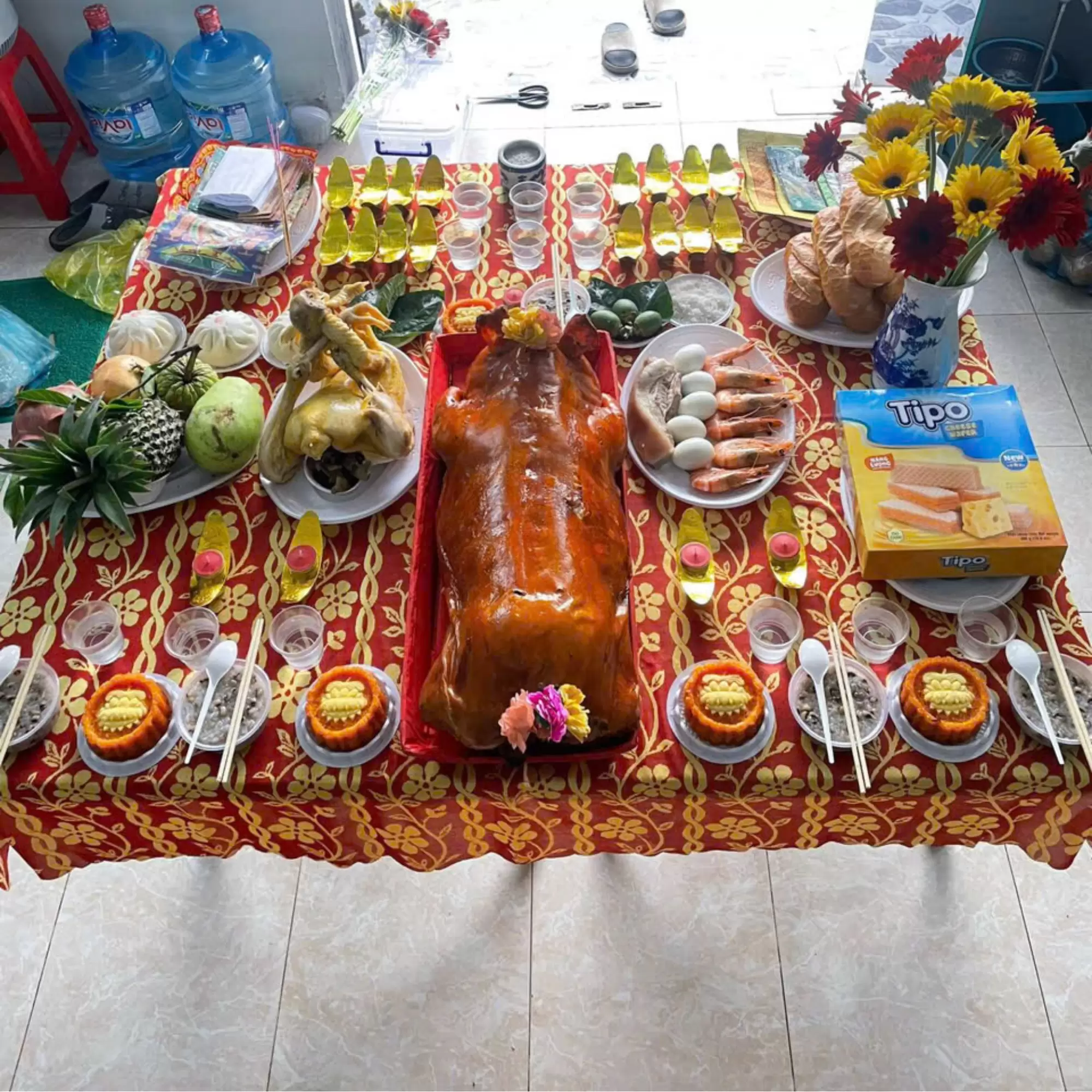 Dịch Vụ Mâm Cúng Trọn Gói Tại Thị Xã Tân Châu – VIFOOD Giao Tận Nơi, Giá Ưu Đãi, Lễ Đúng Chuẩn