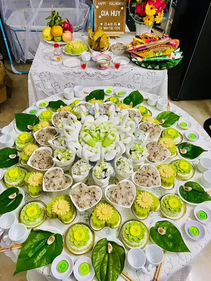 Mâm Cúng Thôi Nôi Bé Trai ( Gói 2 )