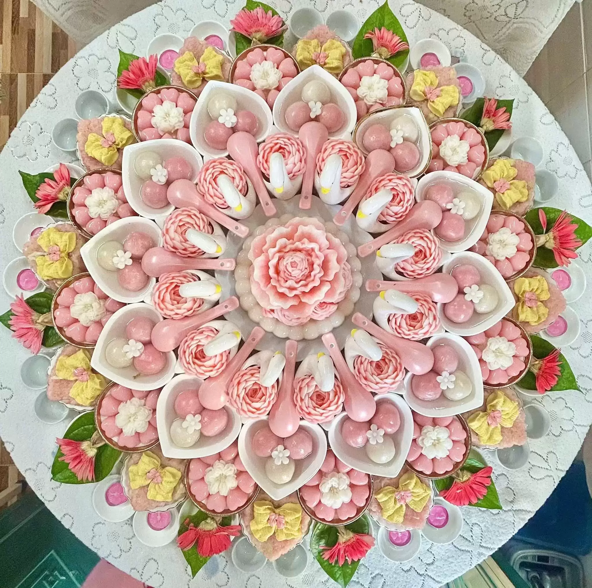 Mâm Cúng Căn Gói Chay