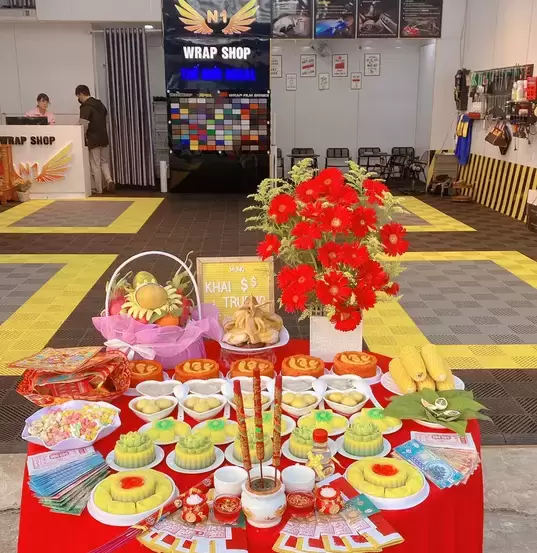 Mâm Cúng Khai Trương ( Gói 2 )