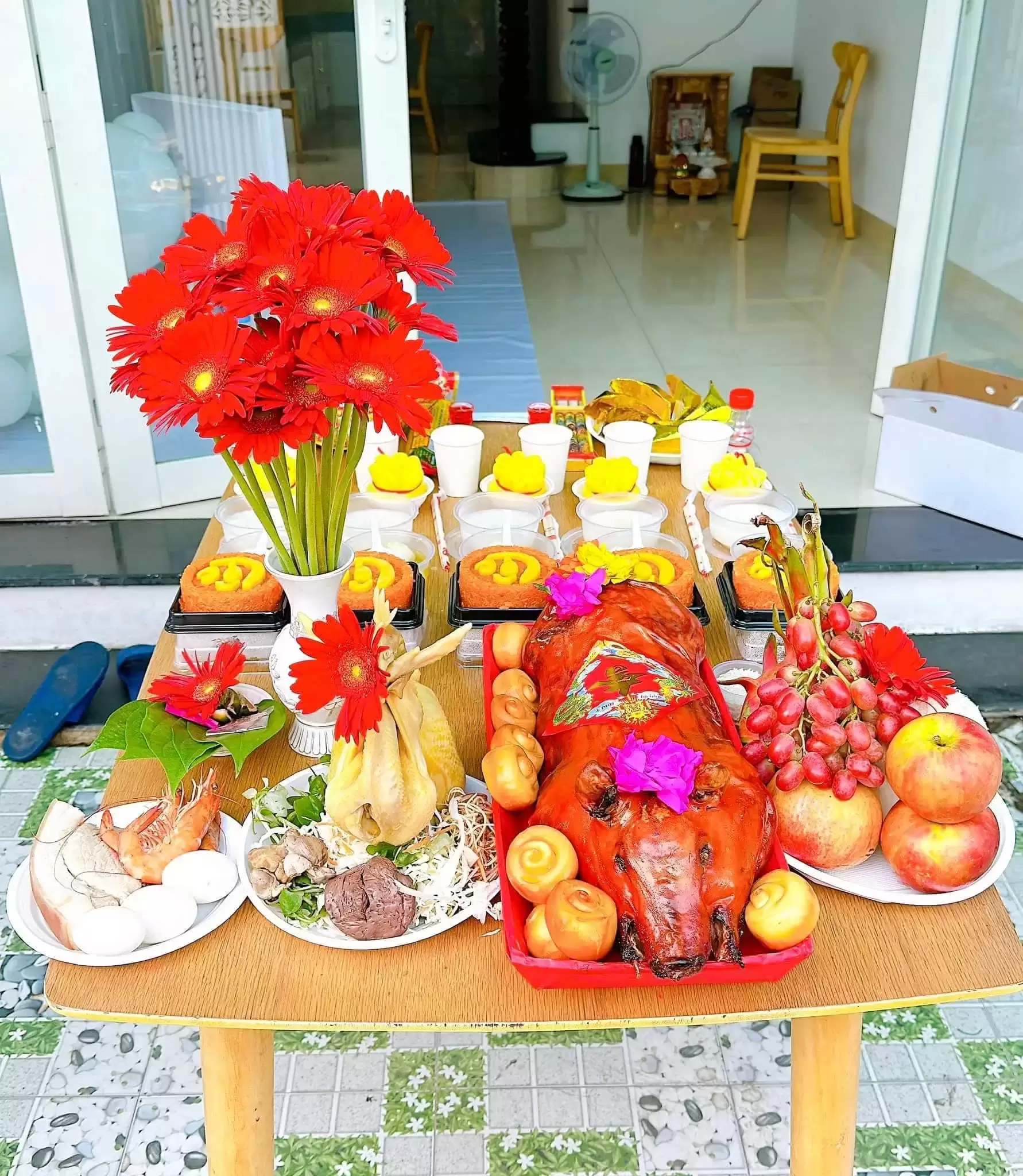 Mâm Cúng Khai Trương ( Gói 3 )