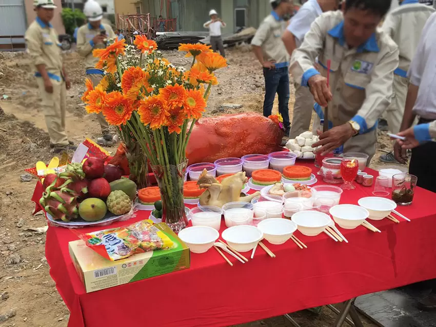 Mâm Cúng Động Thổ ( Gói 3 )