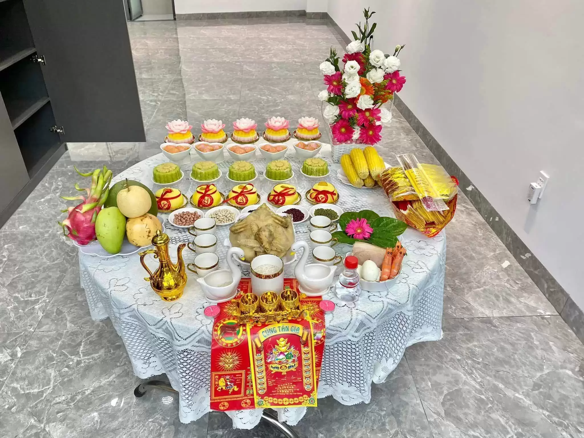 Mâm Cúng Nhà Mới ( Gói 2 )