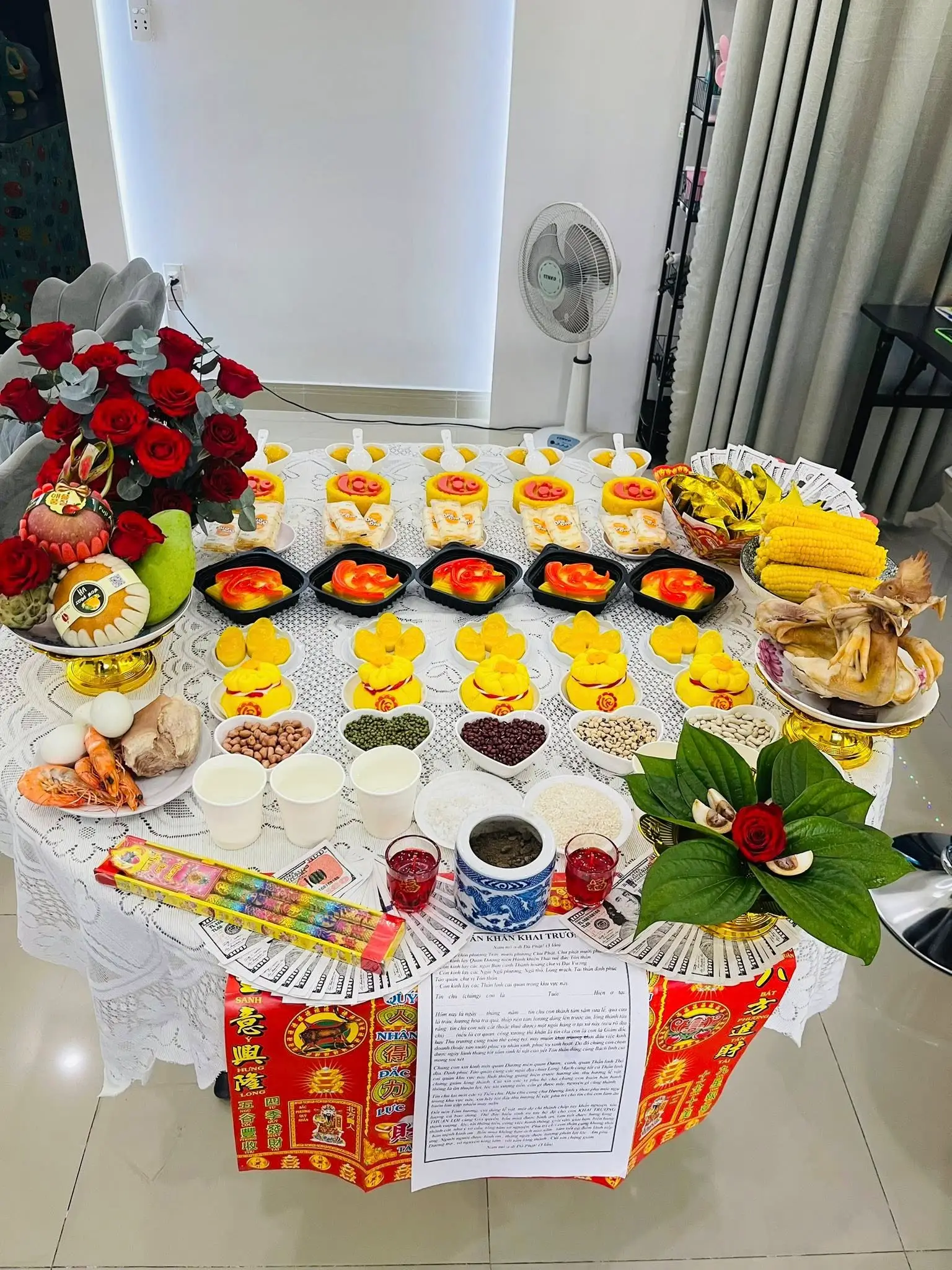 Mâm Cúng Khai Trương Trọn Gói Tại Vĩnh Long – Mở Hàng Đại Cát